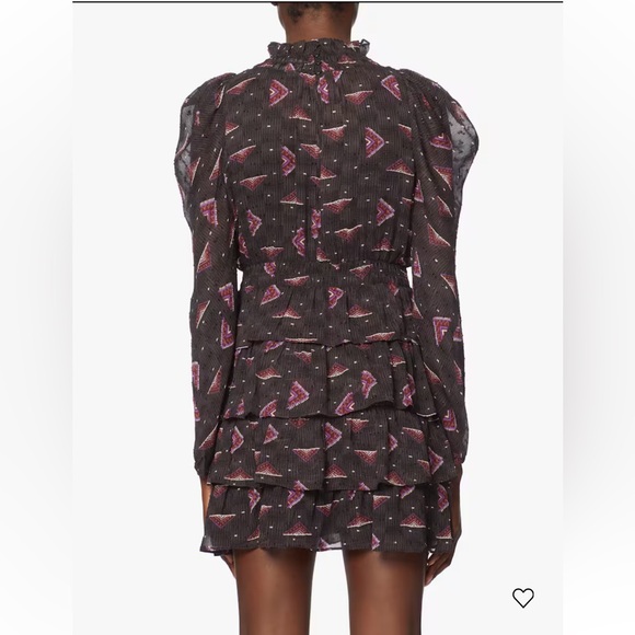 ba&sh Catia Mini Ruffled Dress - Picture 3 of 10